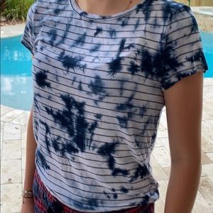 Tie-dye short sleeve shirt -Soft Cotton